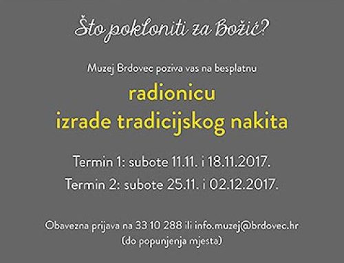 Izrada tradicionalnog nakita